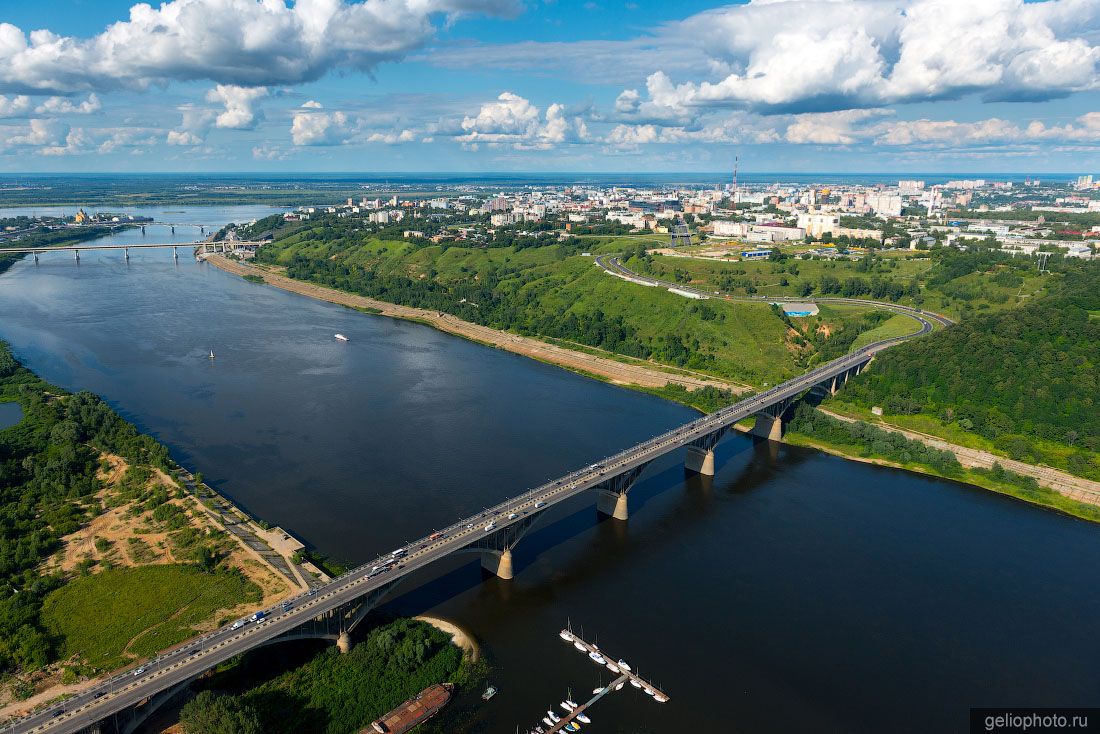 Молитовский мост в Нижнем Новгороде фото