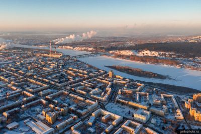 Кемерово с высоты зимой фото