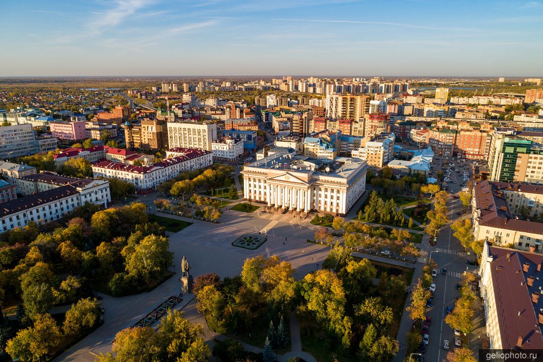 Центральная площадь Тюмени фото