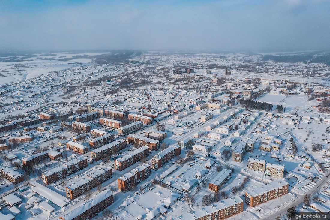 Яшкино с высоты фото