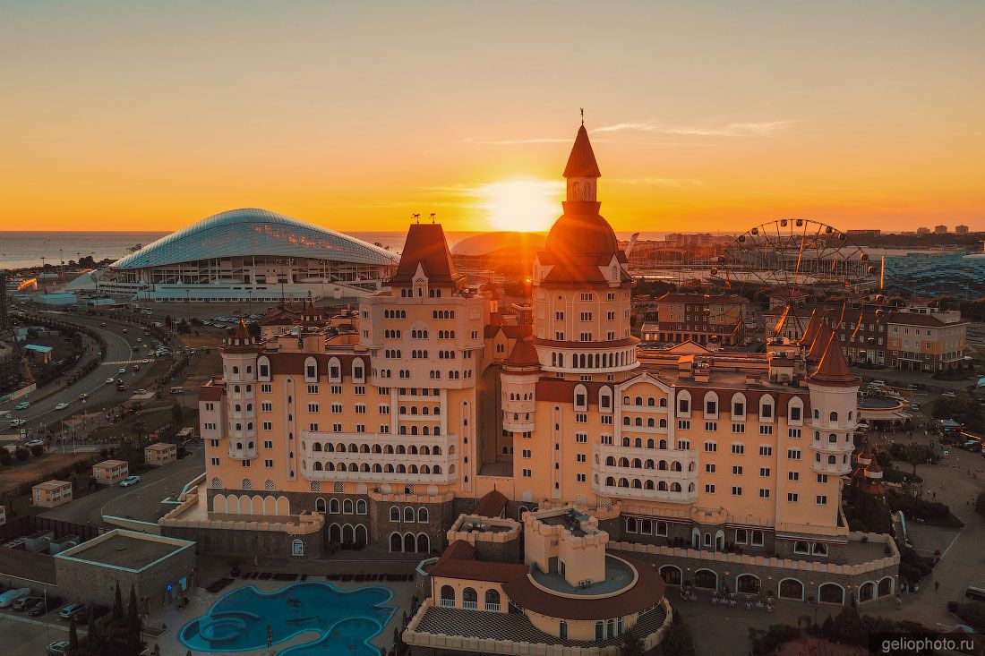 Гостиница Богатырь в Сочи-Парке фото