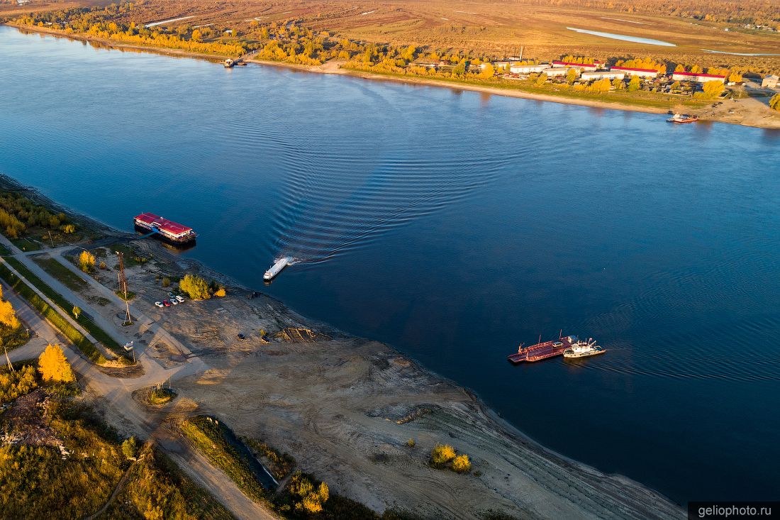 Река Иртыш в Тобольске фото