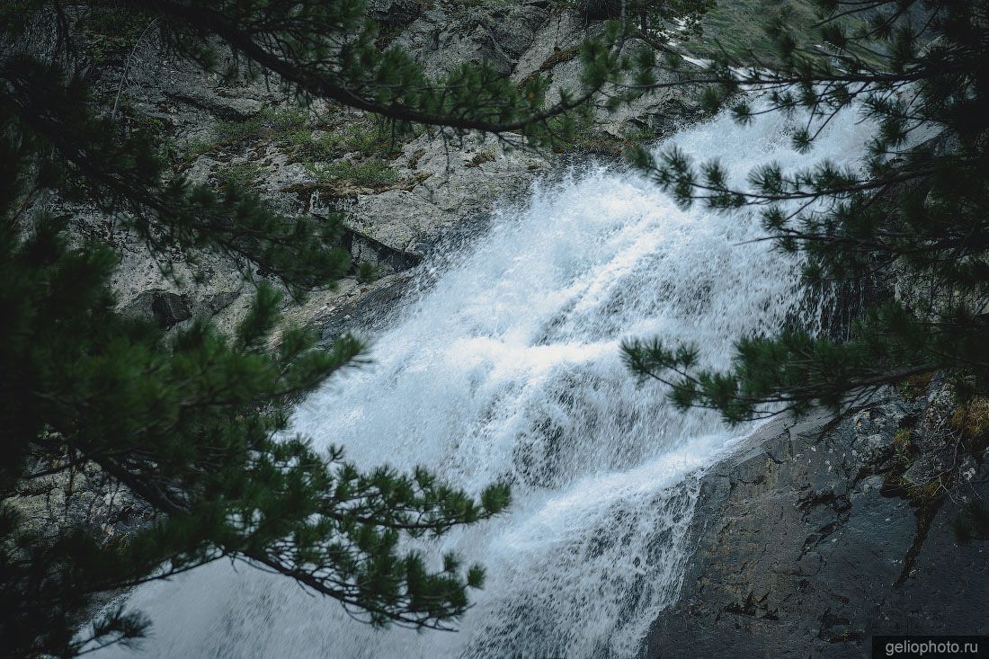 Водопад на Мультинских озёрах фото