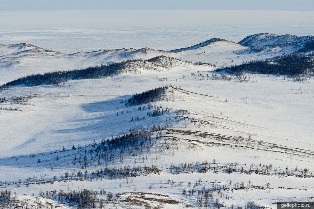 Остров Ольхон на Байкале зимой фото