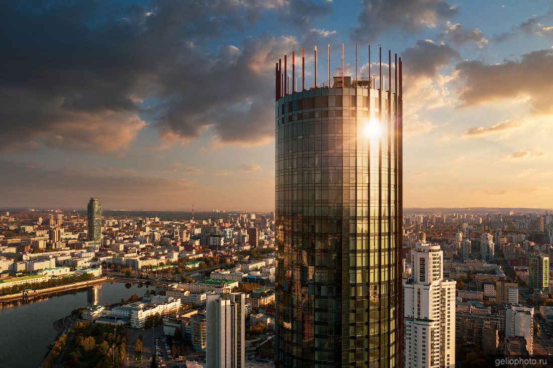 Башня Исеть в Екатеринбург-сити фото