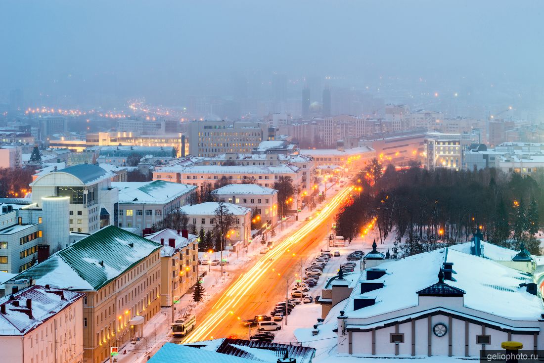 Улица Заки Валиди в Уфе фото