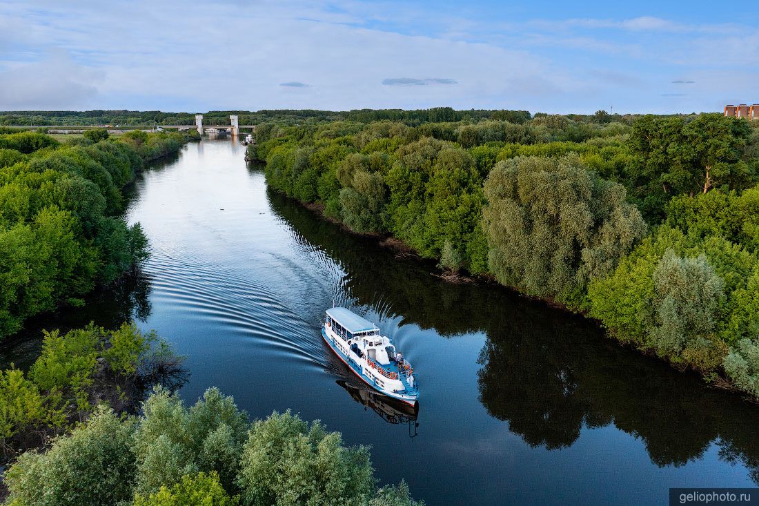 Река Трубеж в Рязани фото