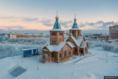 Церковь Иверской иконы Пресвятой Богородицы в Воркуте фото