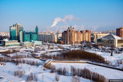 Центральная площадь в Сургуте фото