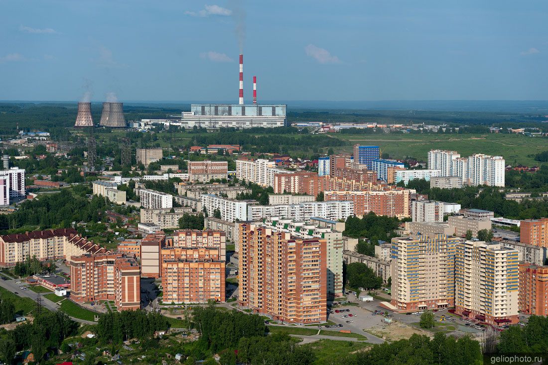 Жилмассив Энергостроителей в Новосибирске фото