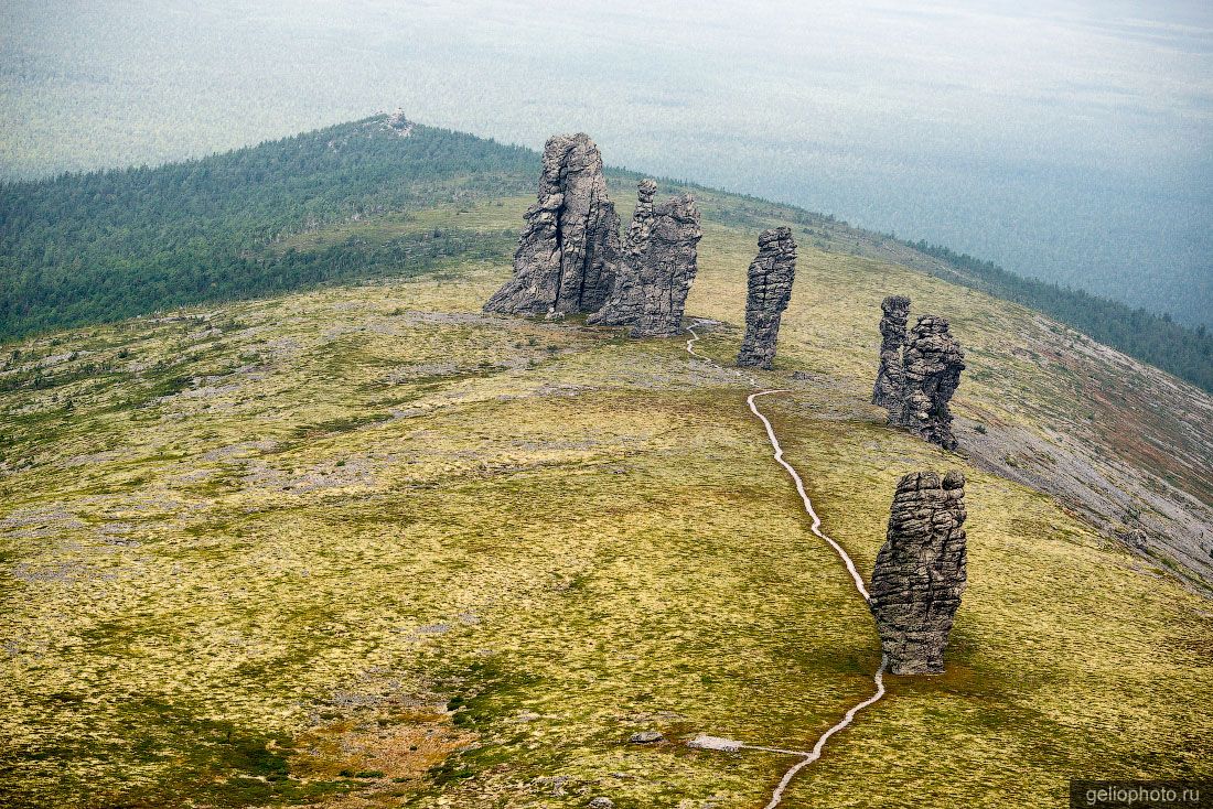 Маньпупунёр с высоты фото