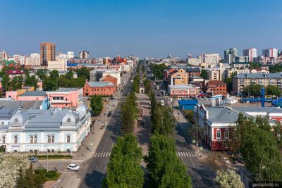 Проспект Ленина в Барнауле фото