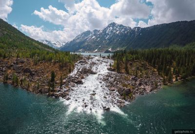 Водопад Шумы на Мультинских озёрах фото