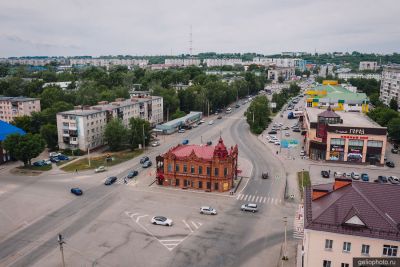 Бийский краеведческий музей Бианки с высоты фото