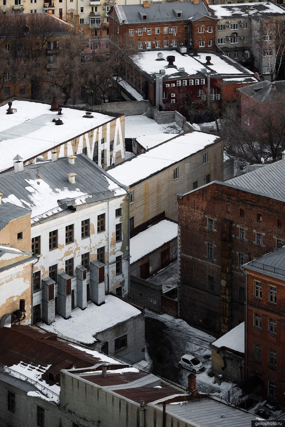Жилые дома Воронежа с высоты фото