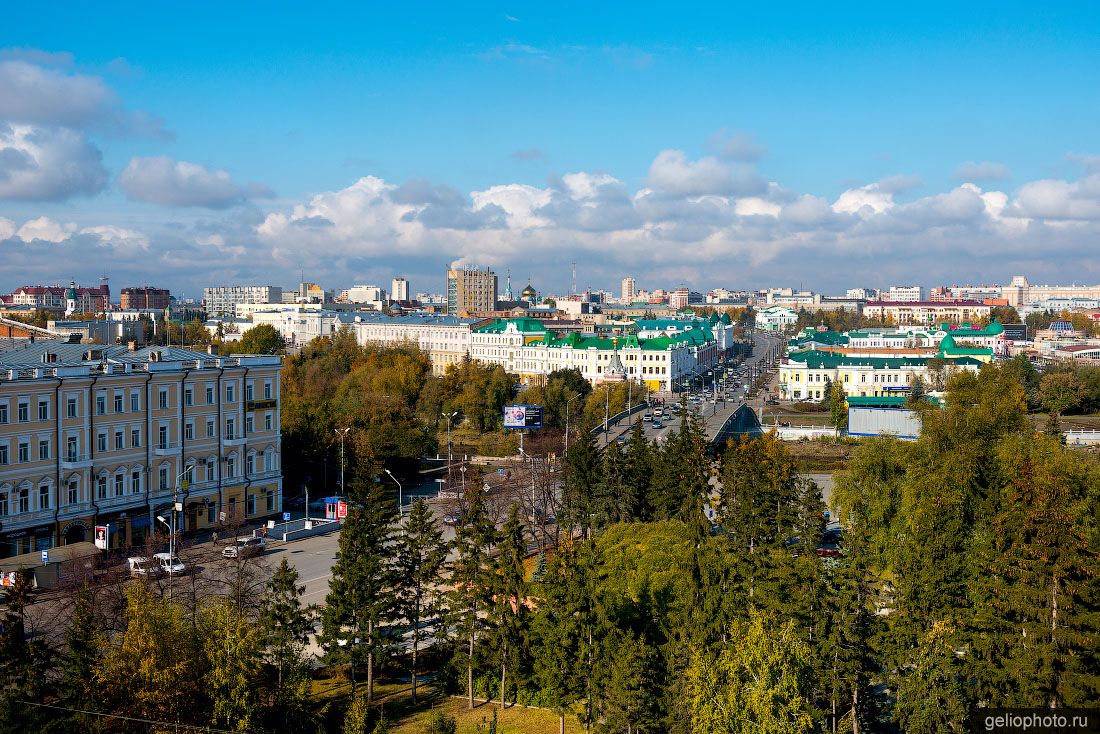 Сквер Алтунина в Омске фото