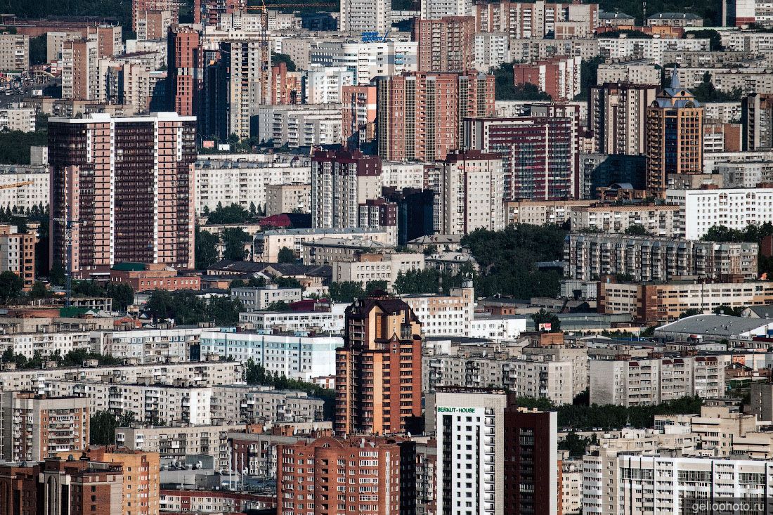 Микрорайон Кропоткинский в Новосибирске фото