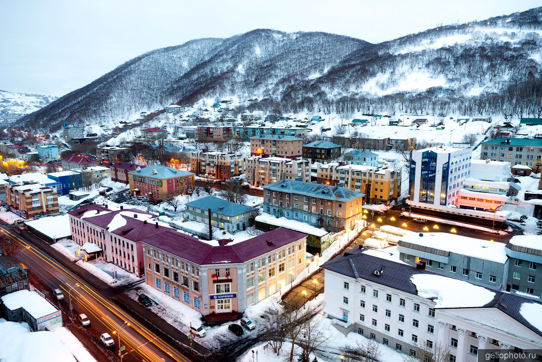 Ленинская улица в Петропавловске-Камчатском фото