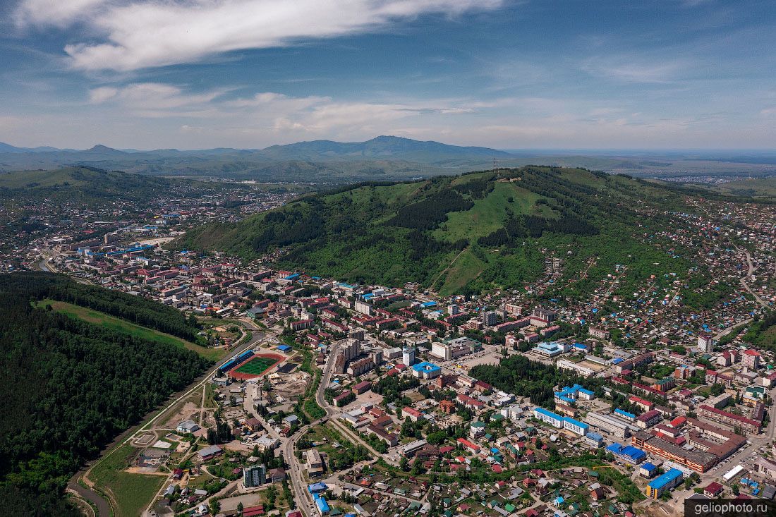 Горно-Алтайск с высоты фото