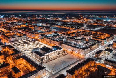 Площадь Победы в Северодвинске фото