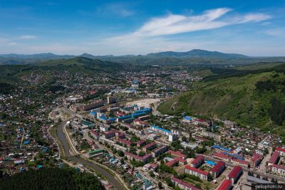 Горно-Алтайск вид с высоты фото