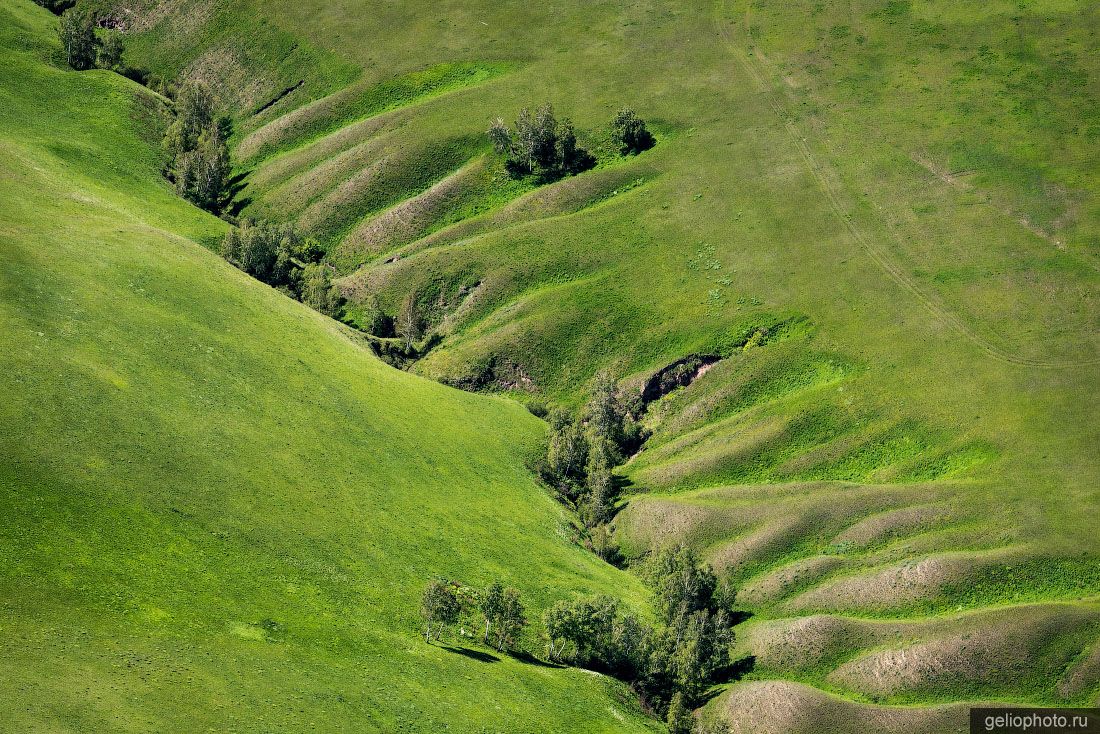 Предгорья Саян в Хакасии фото