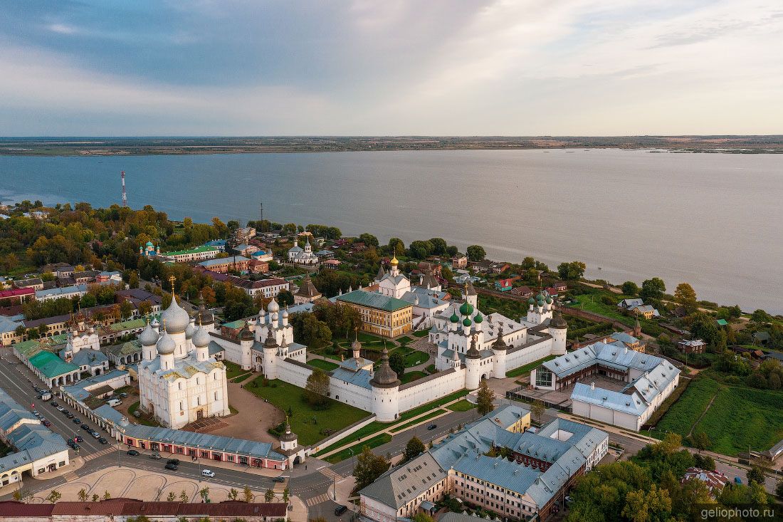 Ростовский кремль с высоты фото