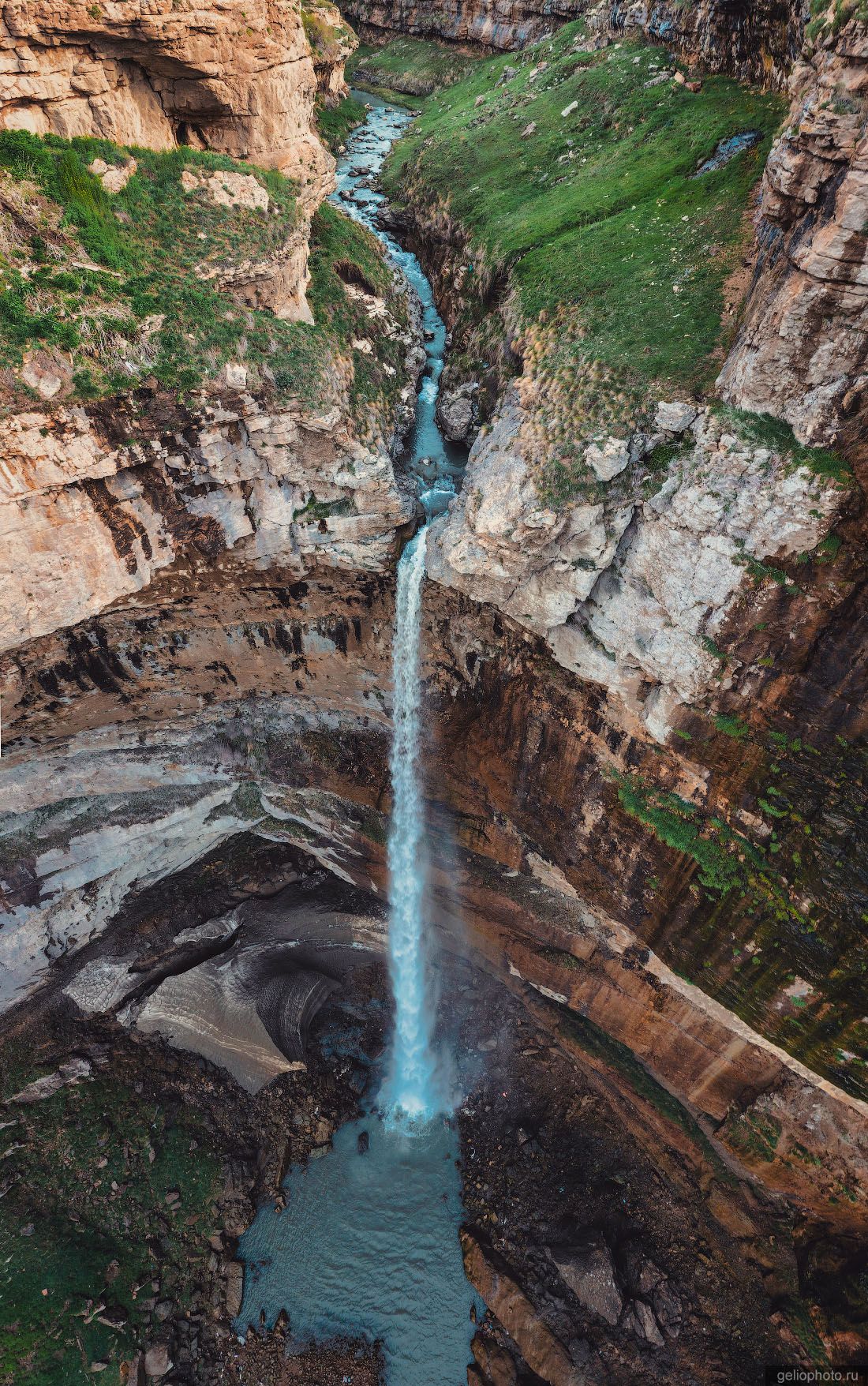 Водопад Тобот в селе Хунзах фото