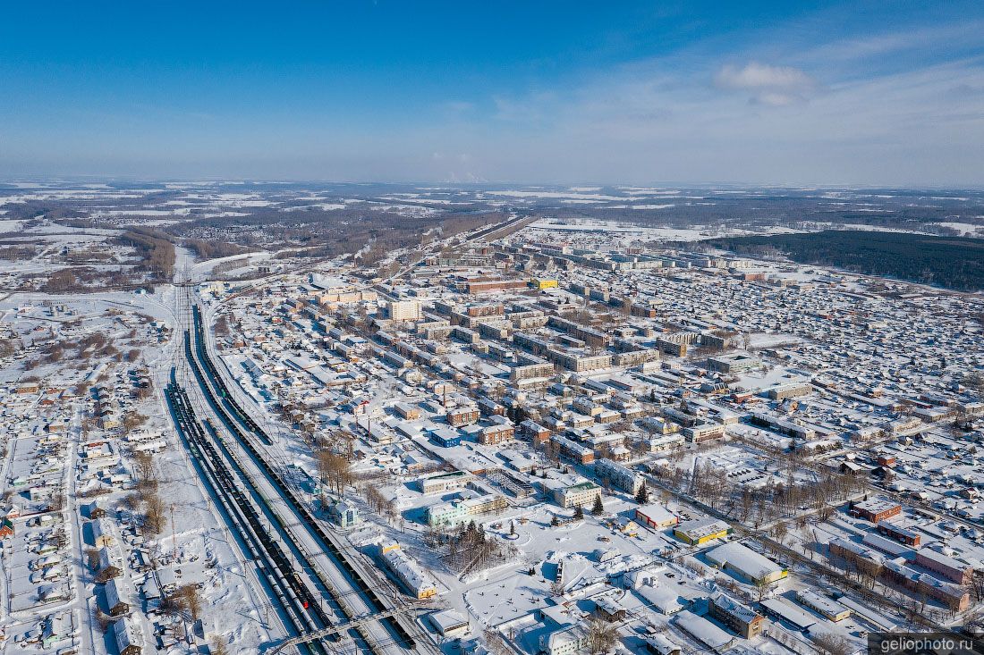 Топки Кемеровской области с высоты фото