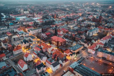 Черняховск с высоты фото