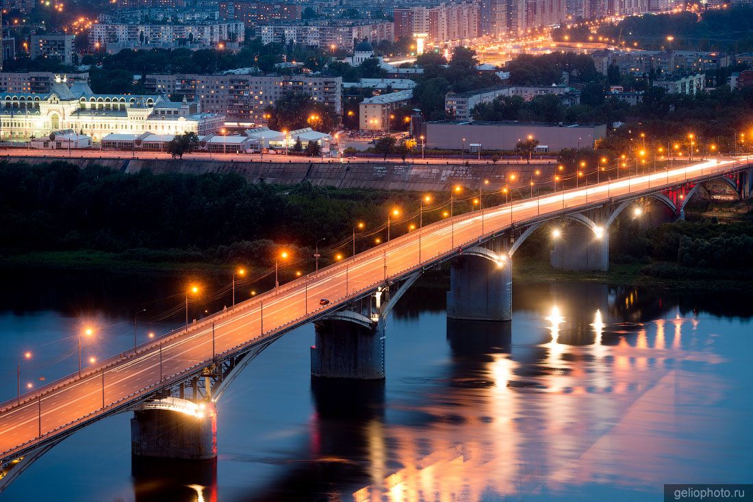 Канавинский мост в Нижнем Новгороде фото