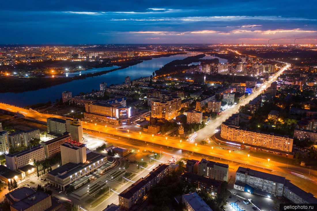 Пересечение улиц Фрунзе и Красный Путь в Омске фото