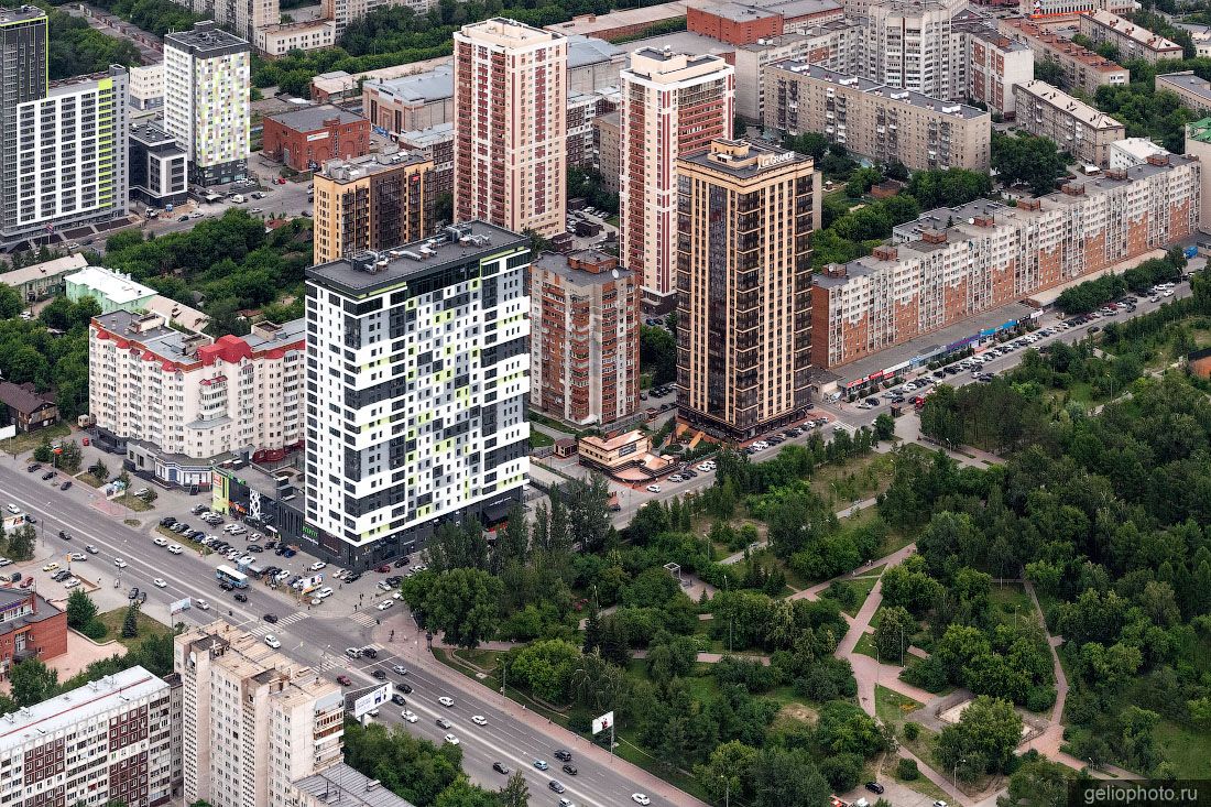 Жилой дом Клевер в Новосибирске фото