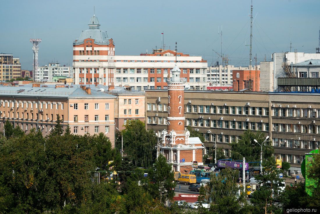 Пожарная каланча в Омске фото