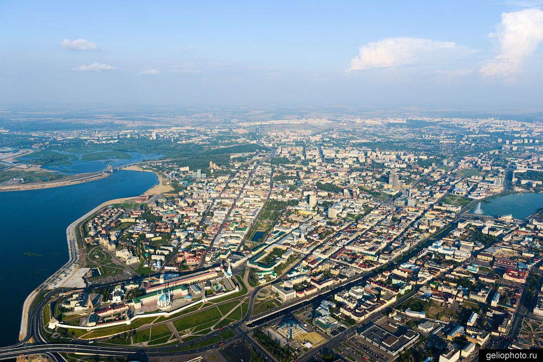 Казань с высоты фото