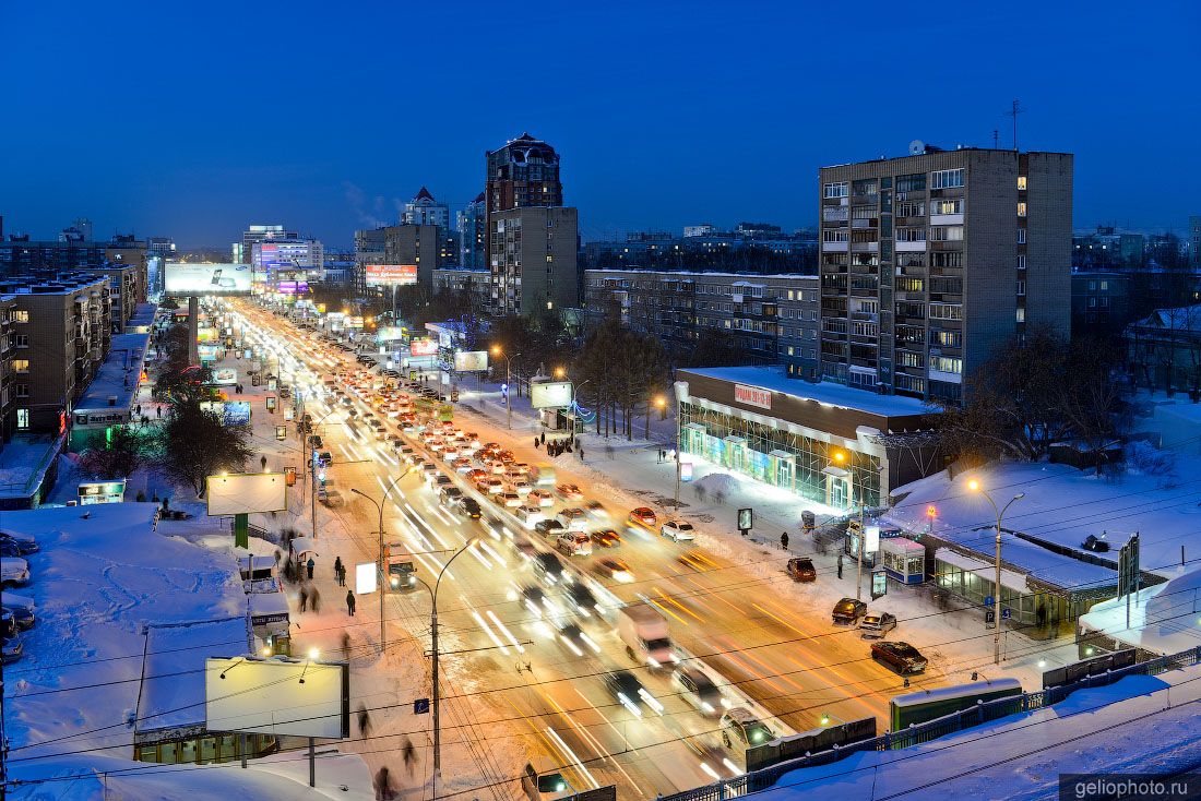 Станция Гагаринская в Новосибирске фото