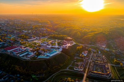 Тобольский Кремль с высоты фото