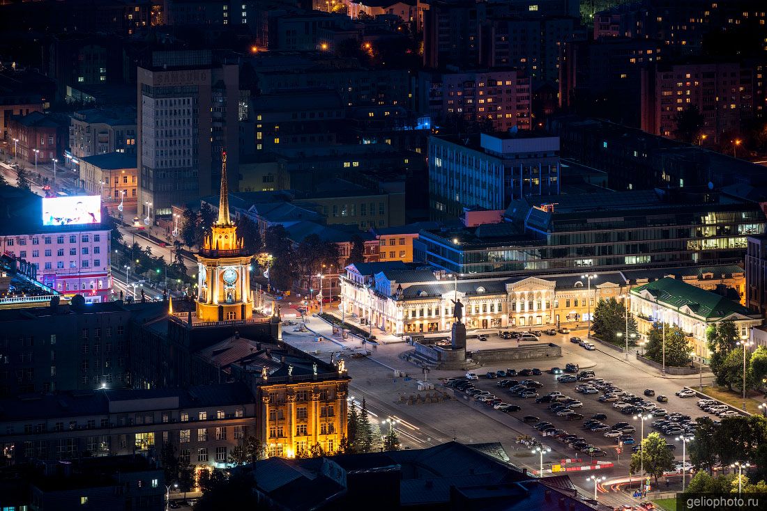 Площадь 1905 года в Екатеринбурге фото