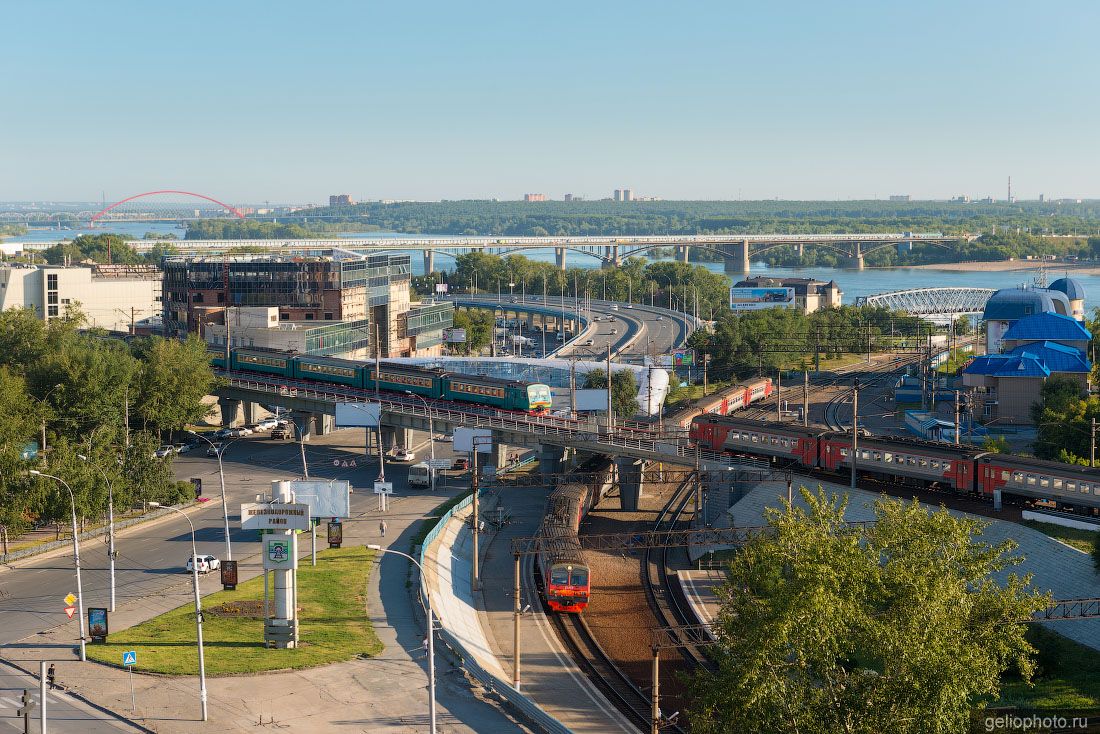 Алтайская железная дорога в Новосибирске фото