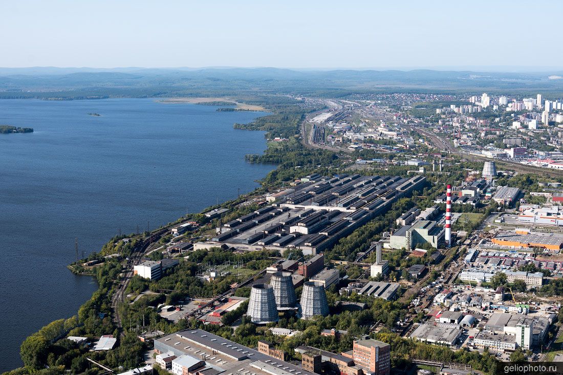 Виз-Сталь в Екатеринбурге с высоты фото