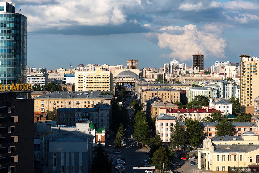 Улица Ленина в Новосибирске фото