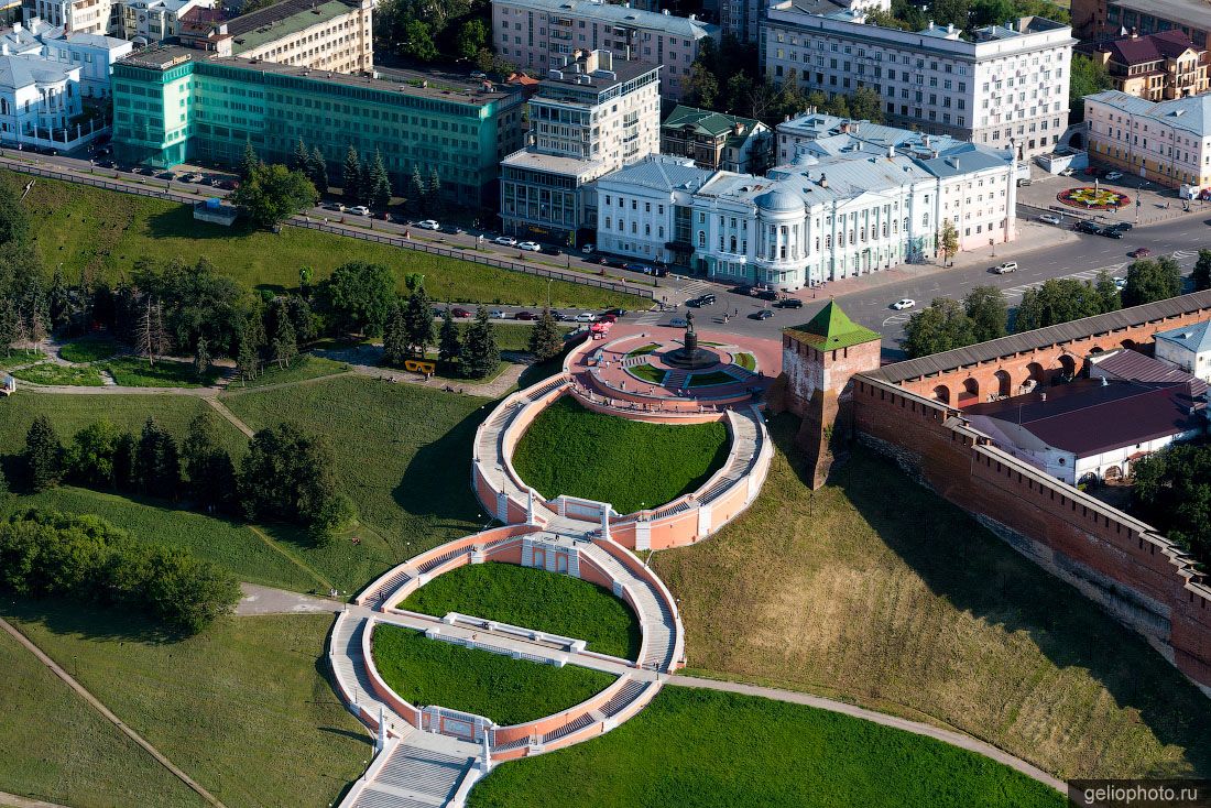 Чкаловская лестница в Нижнем Новгороде фото