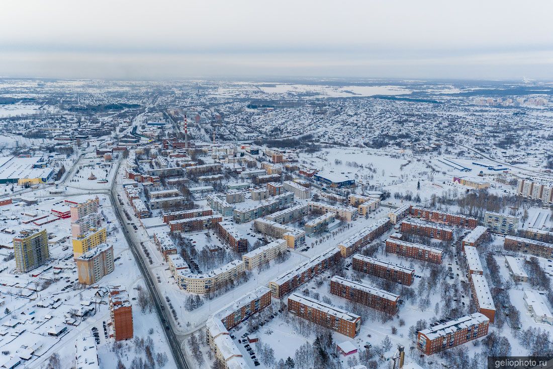 Улица Желябова в Анжеро-Судженске фото
