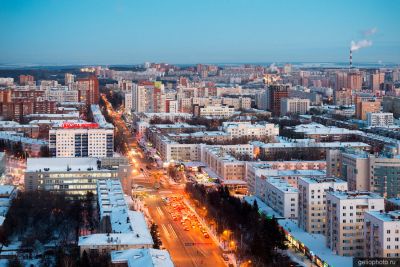 Революционная улица в Уфе фото
