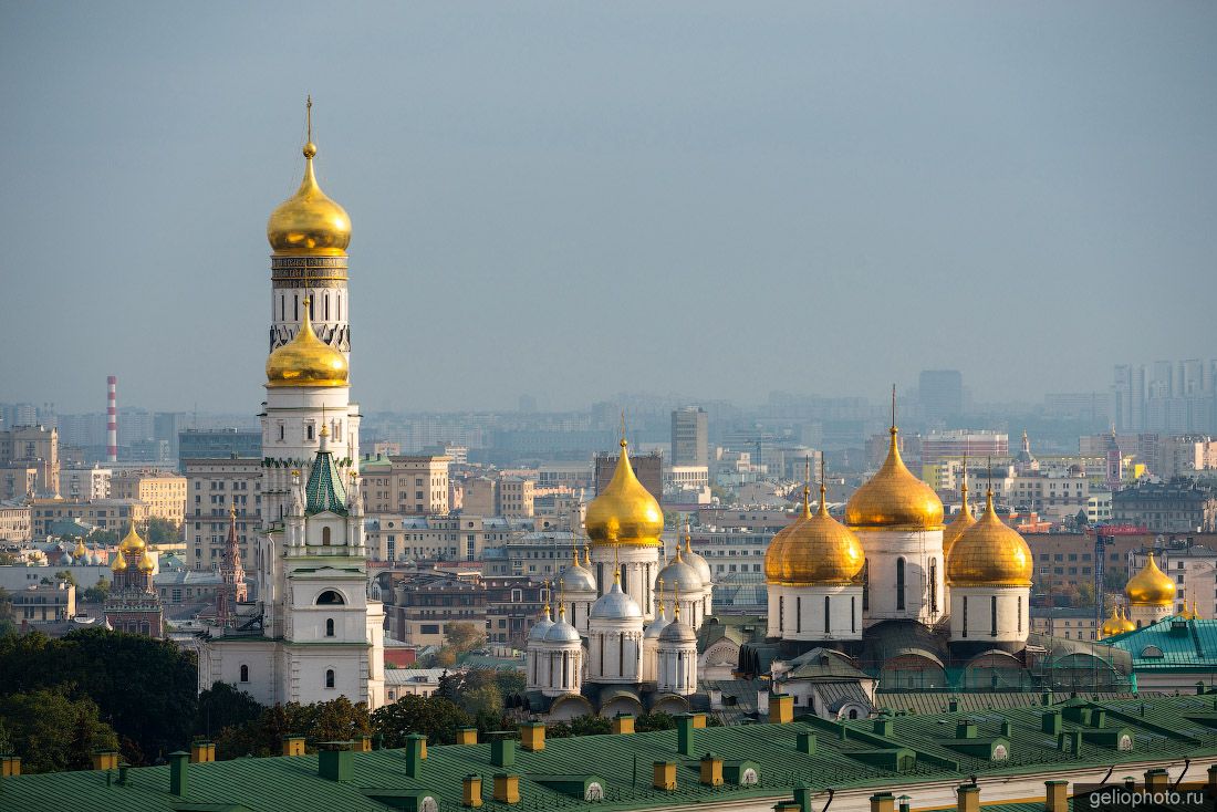 Ансамбль колокольни Иван Великий в Москве фото