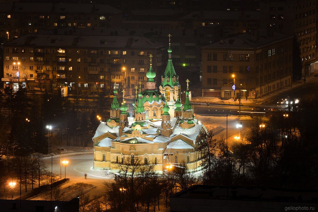 Церковь Александра Невского в Челябинске фото