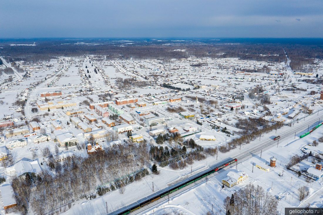 Ижморский с высоты фото