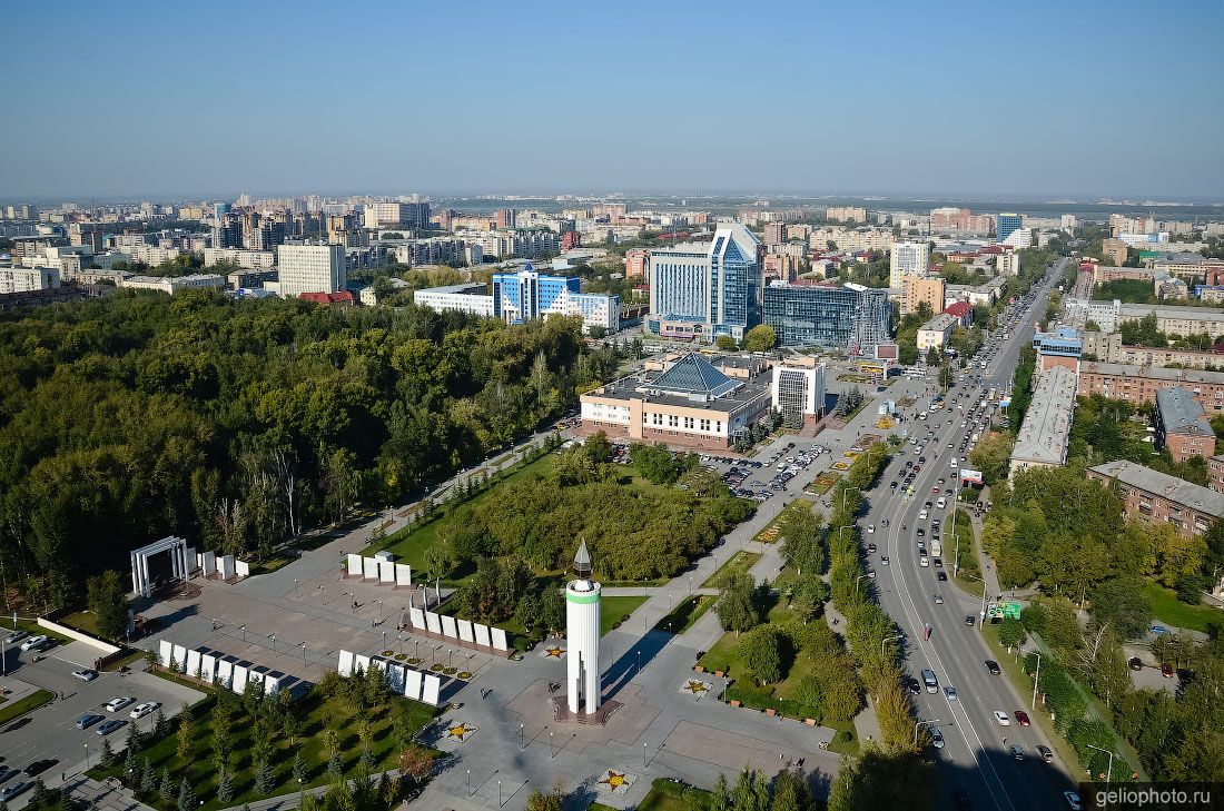 Площадь Памяти в Тюмени фото