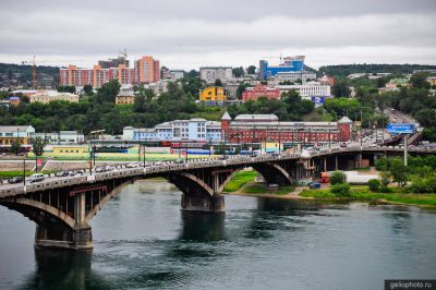 Глазковский мост в Иркутске фото