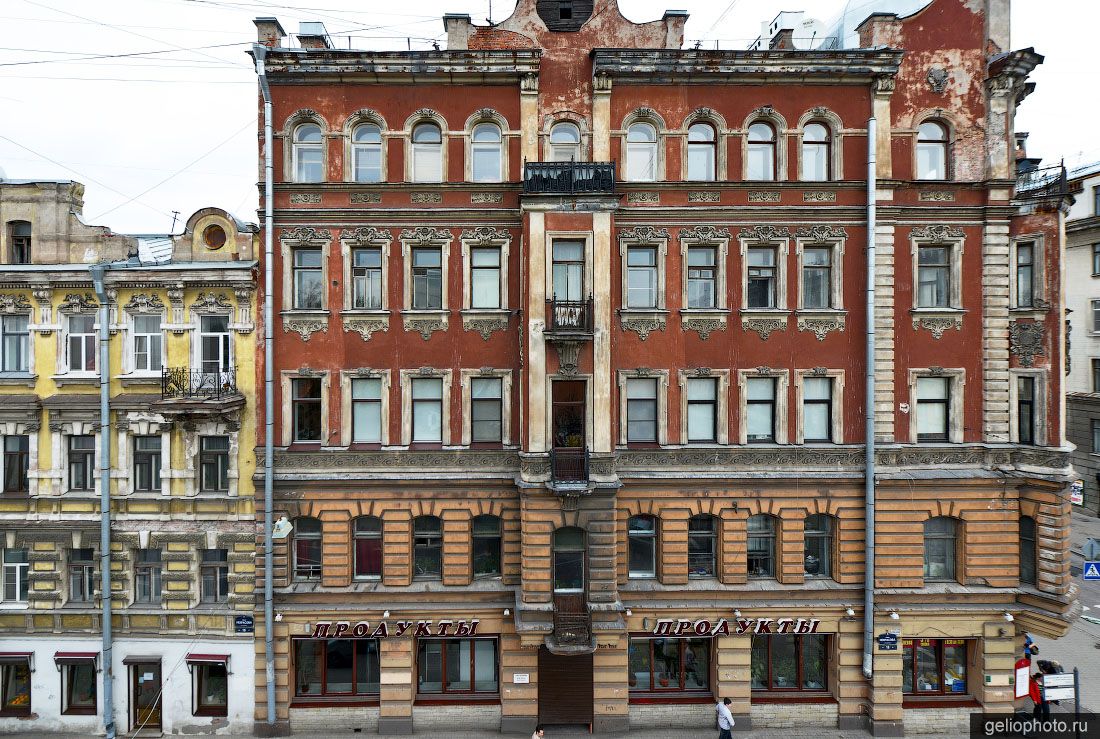 Улица Некрасова в Санкт-Петербурге фото